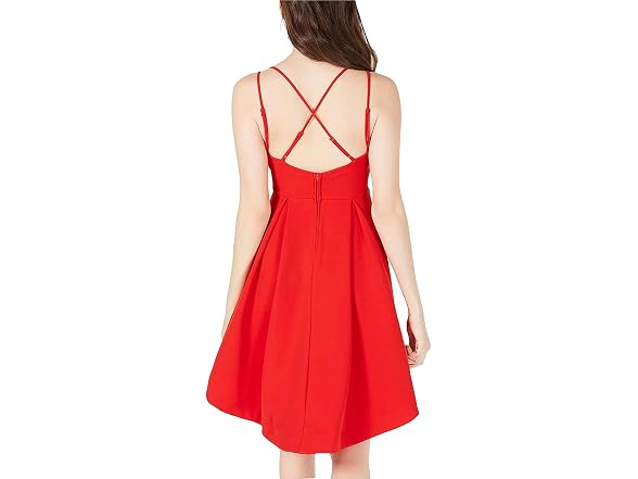 B. Darlin Women (11/12) Pleated Midi Flare Dress