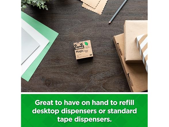Scotch Magic Greener Tape with Dispenser