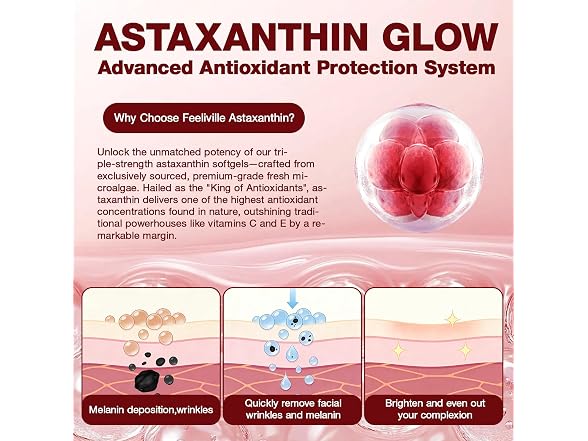 Astaxanthin 12mg, 150 Softgels