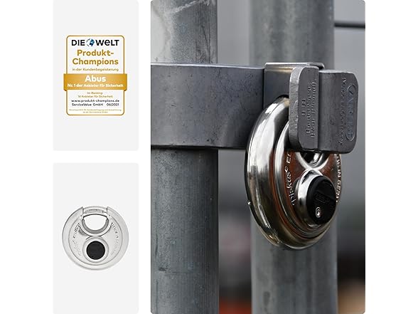 Abus 20/80 Diskus Hanging Padlock Special