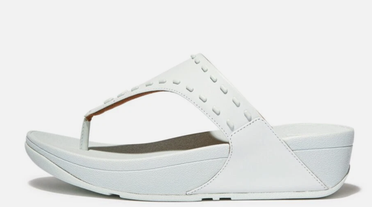 FitFlop Lulu Rubber-Stud Toe Post Sandals - Gallery 9