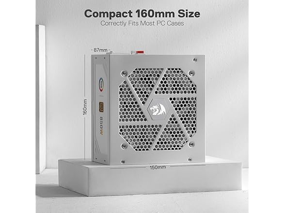 Redragon RGPS-850W 80+ Gold 850 Watt Power Supply