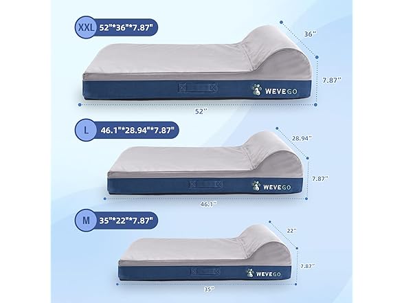 Orthopedic Dog Bed with Thicken Gel Memory Foam