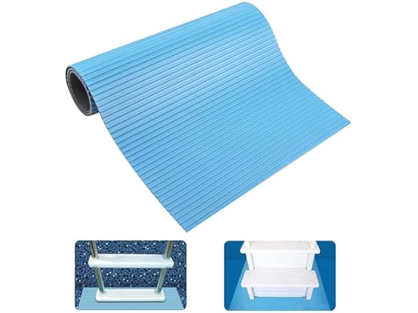 SWIMLINE HYDROTOOLS Protective Pool Ladder Mat for Above Ground Pools