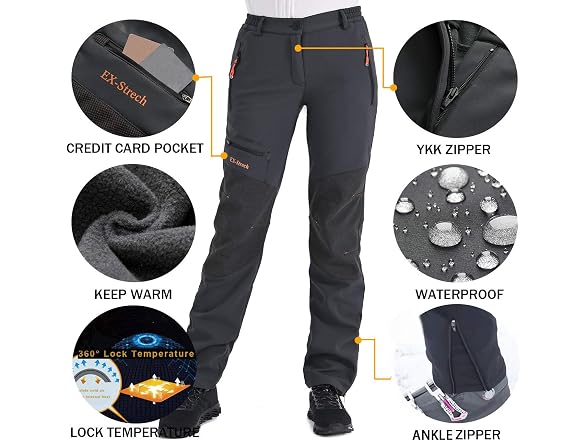 Postropaky Women (8 Short) Outdoor Snow Ski Bottom