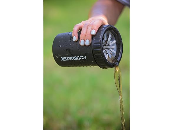Dexas Medium Dog Paw Cleaner, Matte Black