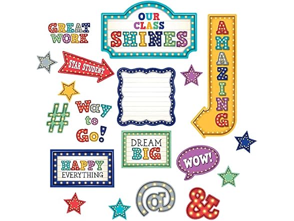 Teacher Created Resoruces Marquee Bulletin Board