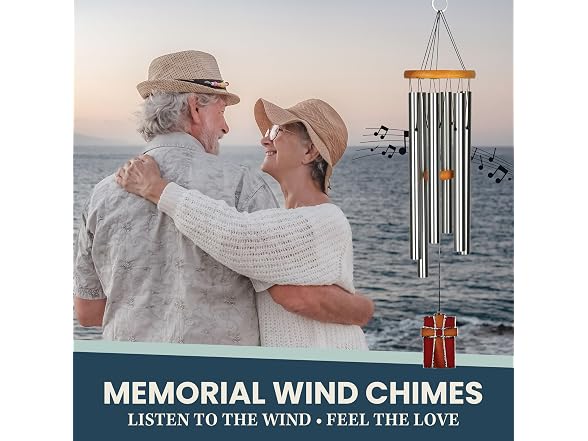 28" Woodstock Wind Chimes for Outside