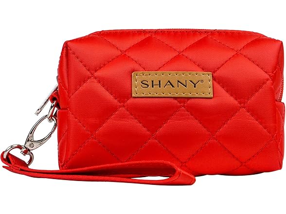 SHANY Limited Edition Travel Makeup Bag  Cherry Red