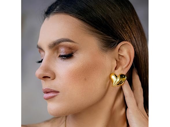 Premium Gold Mix Earrings Set