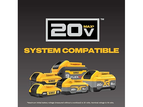 DEWALT DCB205-2 20V Battery Combo Pack