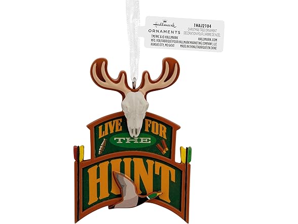 Hallmark Live for The Hunt Christmas Ornament