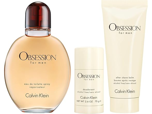 Calvin Klein Obsession Men 3 Pc Set M