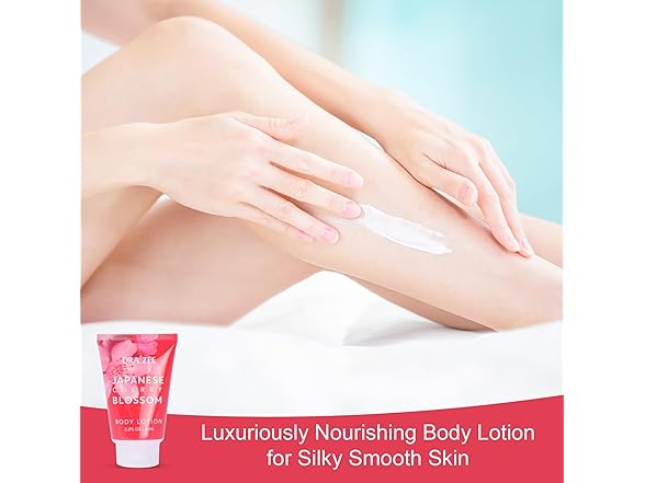 Draizee Luxury Spa Gifts for Women – 8 Pc Cherry Blossom