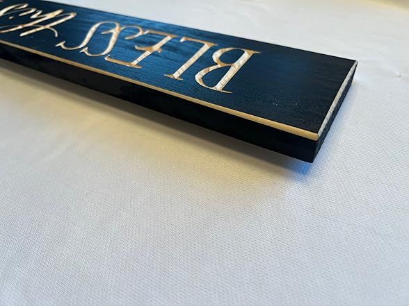 Bless this House Solid Wood Sign