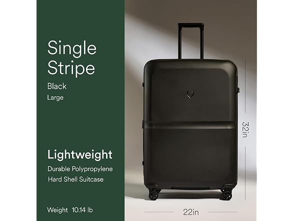 ANTLER Single Stripe 32" Large Hard Shell Luggage