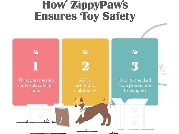 ZippyPaws Crinkle Monkey for Medium-Extra La