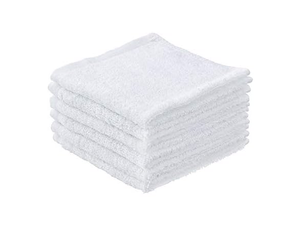 Superio Terry Cloth Rags White
