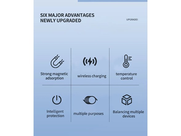 4in1 Wireless Charging Station w-Alarm