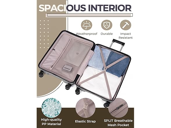 CONCEPTEN Luggage Set