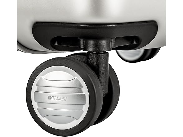 DELSEY PARIS Titanium Hardside Silver, Carry-On 21 Inch