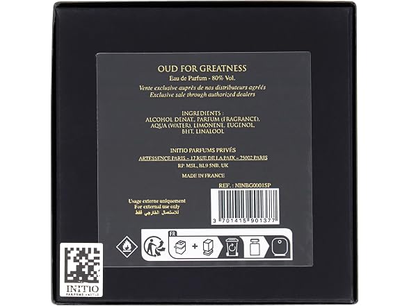 Initio Oud for Greatness EDP Spray, 3 oz