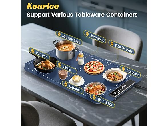 Kourice Warming Mat for Food