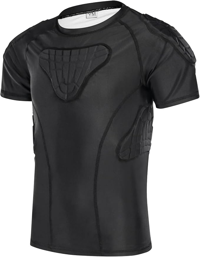 TIAXU TIAXU Large Youth Kids Padded Football Rib Protector - Gallery 3