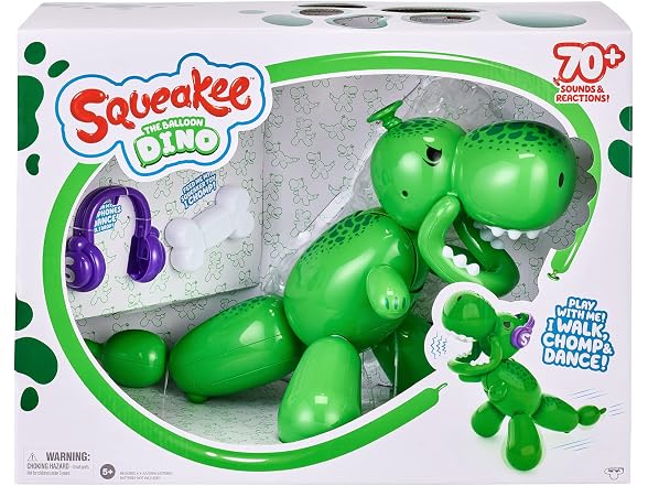 Squeakee Squeakee The Balloon Dino | Interactive