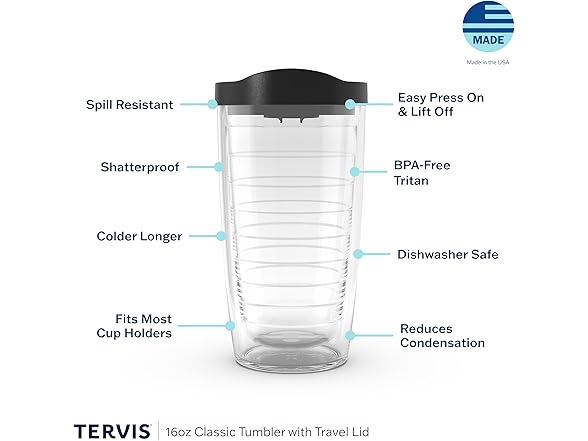 Tervis 16oz Fall Pumpkin Tumbler