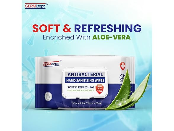 Germisept Hand Wipes 150ct