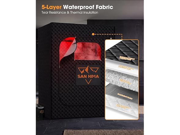 SAN HIMA 2 Portable Sauna for Home