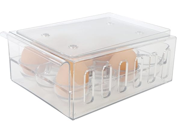 Mind Reader Egg Storage Drawer for Refrigerator