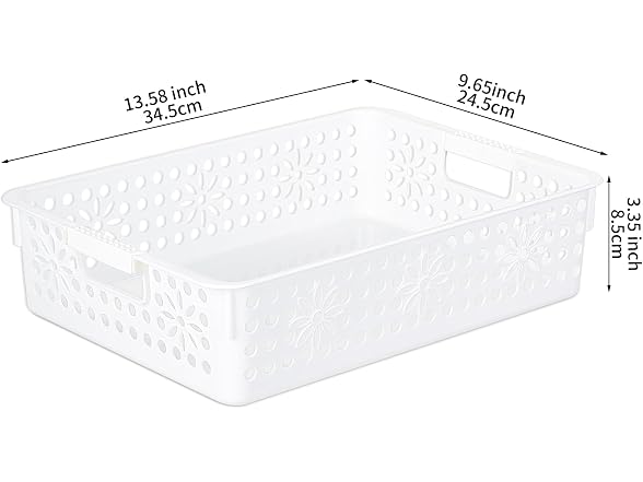 Cetomo Plastic Storage Box, 6-pack