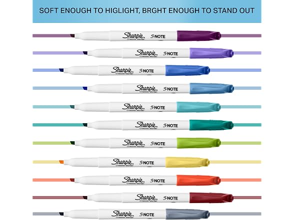 Sharpie S-Note Creative Highlighters