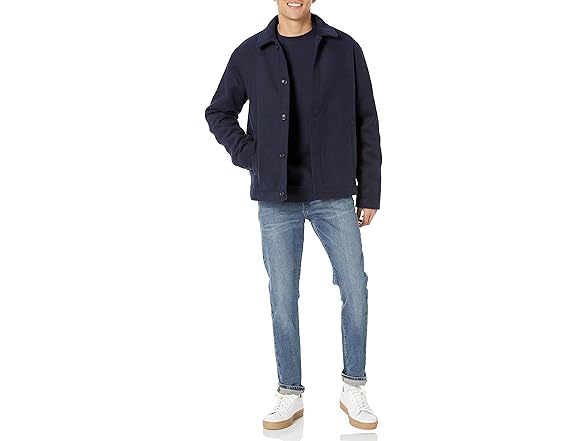 Amazon Essentials Mens Wool Bomber Jacket
