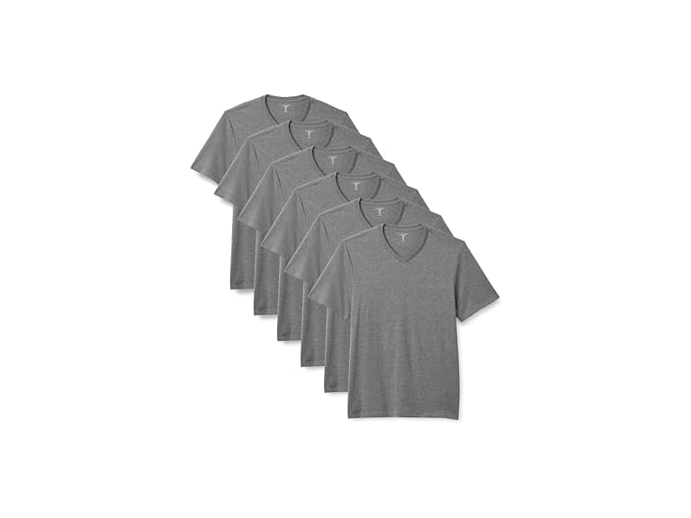Amazon Essentials Mens RegFit SS Tee 6 Pk - Gallery 8