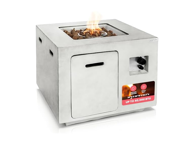Outdoor Propane Fire Pit Table - CSA/ETL Certified