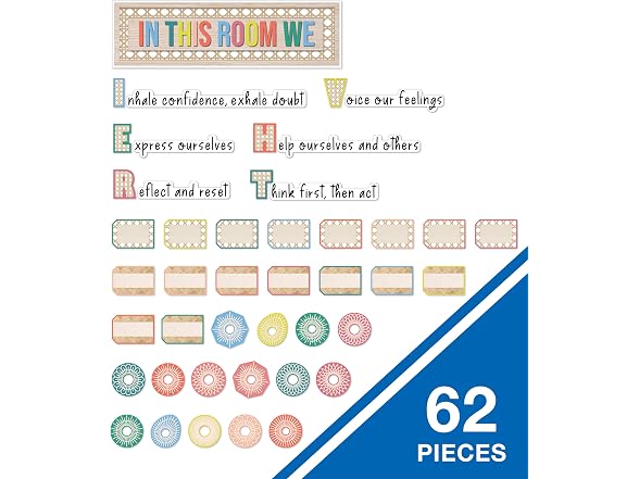 Carson Dellosa True to You 62-Piece in This Room We Thrive