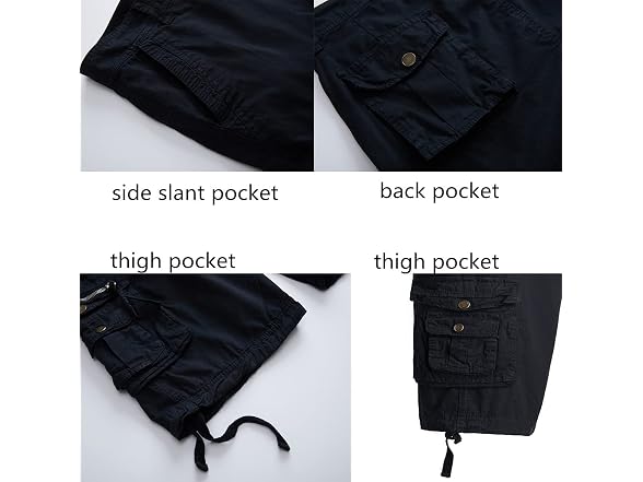 LeeHanTon Men (38) Cargo Shorts
