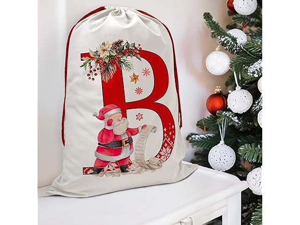 LALALA GIFT LAND Christmas Gift Santa Sack