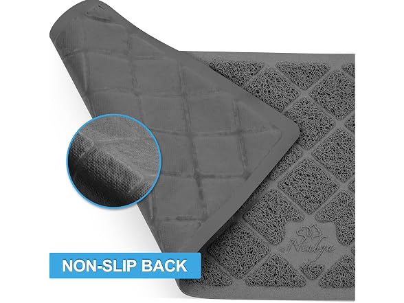 Niubya Premium Cat Litter Mat, 23" Long x 14" Wide