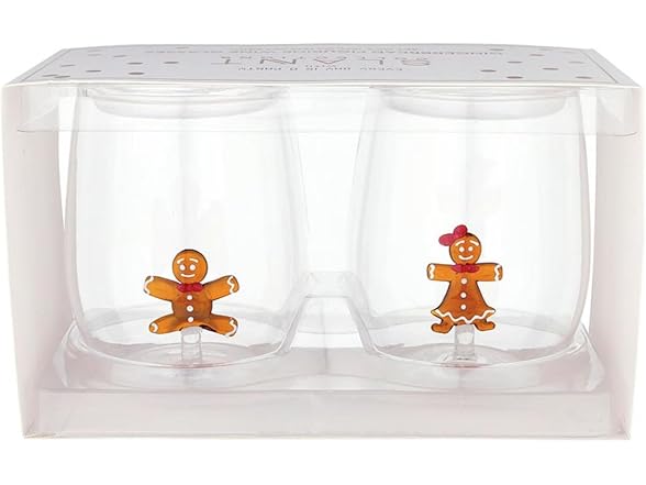 Slant Party Supplies Stemless Wine Glass