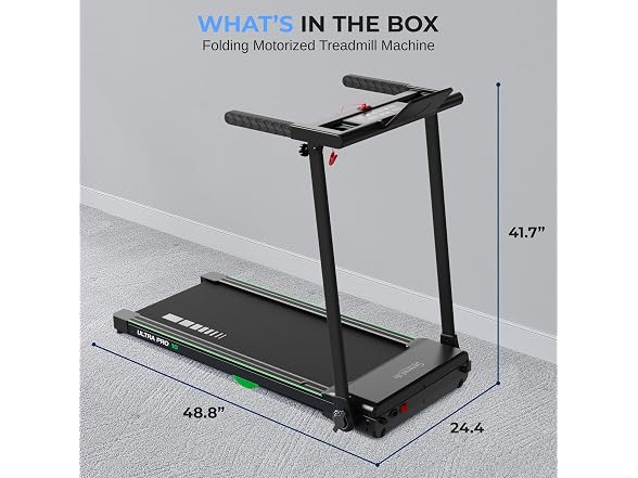 SereneLife Foldable Treadmill 2.5HP