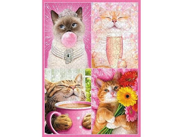 Ceaco - Avanti Cat Fancies - 500 Piece Puzzle