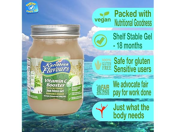 Karibbean | Flavours Sea Moss Gel 16Oz