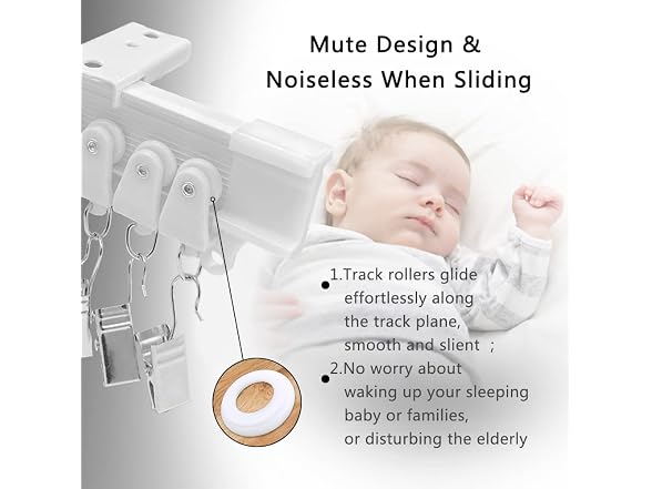 Curtain Track Roller Hooks Accessories