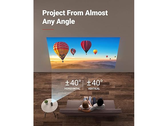 NEBULA by Anker Capsule Max, Mini Projector with WiFi and Bl (Open Box)