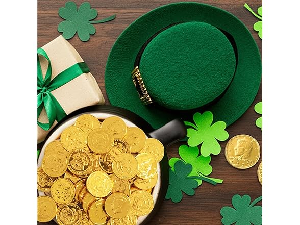 Gourmet Gold Chocolate Coins, 100 Pack