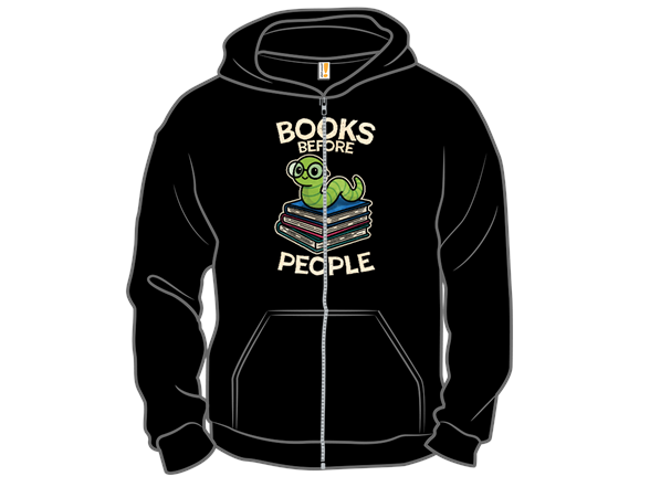 Secret Saturday Shirt: "Books Before People"